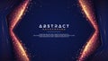 Abstract background with a combination of blur bokeh effects. Abstract Glowing particle background. Eps10 vector illustration