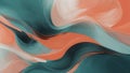 abstract background by combining cool tones of teal warm 4 Royalty Free Stock Photo