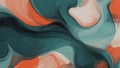 abstract background by combining cool tones of teal warm 2 Royalty Free Stock Photo
