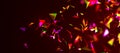 Abstract background with connecting dots and lines. Network connection structure. Plexus effect. 3d Widescreen. Royalty Free Stock Photo