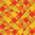 Abstract background consisting of colored squares and triangles