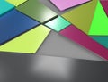 Abstract background consisting of triangles