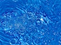 Abstract background created by air bubbles in water Royalty Free Stock Photo