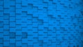 Abstract background with cubes Blue.