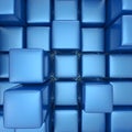 Abstract background of cubes Royalty Free Stock Photo