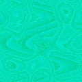 Abstract background with curled green iridescent pattern. Mint illustration of diffusion concentric lines. Applicable for cover,