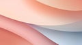 Abstract background of curved lines in pink, blue and orange colors Royalty Free Stock Photo