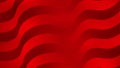 Vector Curving Bands Pattern in Red Gradient Background