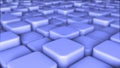 Abstract background of 3d blocks, cubes, box, 3d render Royalty Free Stock Photo