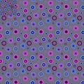 Abstract background of 3d and flat and concentric circles Royalty Free Stock Photo