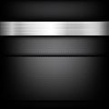 Abstract background dark and black carbon fiber Royalty Free Stock Photo