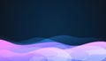 Abstract background dark blue and pink purple with technology wave curve liens modern corporate concept