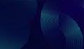 Abstract background with Dark blue background with visually dynamic tech-themed backdrop with smooth gradient curves and Royalty Free Stock Photo