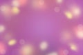 Abstract background Defocused Spots Bright colors Saturation violet yellow pink sun glare Merry Christmas and happy New year Royalty Free Stock Photo