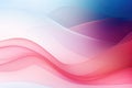 Abstract background design featuring a smooth wave pattern in a gradient of pink and blue Royalty Free Stock Photo