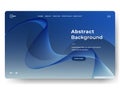 Abstract background design. Landing page template. web page design for website and mobile development. minimalist style. Eps10 Royalty Free Stock Photo