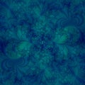 Abstract Background Design template in shades of aqua and blue and green swirls Royalty Free Stock Photo
