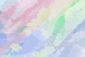 Multicolor background with design watercolor soft Royalty Free Stock Photo