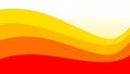 abstract background design with a wave pattern dominated by red and yellow Royalty Free Stock Photo