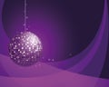 Abstract background with disco ball.