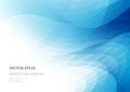 Abstract background of distorted geometrical shapes. The curvature of space. Flowing lines.
