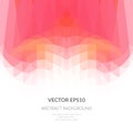 Abstract background of distorted geometrical shapes. The curvature of space. Flowing lines.