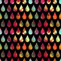 Abstract background drops of water Royalty Free Stock Photo
