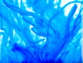 Abstract background with dye in water Royalty Free Stock Photo