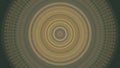 Abstract background with expanding hypnotic circles. Animation. Concept of hypnosis and mind control, endlessly flowing