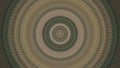 Abstract background with expanding hypnotic circles. Animation. Concept of hypnosis and mind control, endlessly flowing