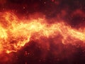 Abstract background of exploding flames. bright explosion flash on space backgrounds. AI Generated Royalty Free Stock Photo