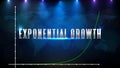 background of exponential growth chart graph