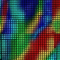 Abstract Pixelated Color Field Royalty Free Stock Photo