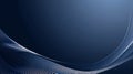 Abstract Blue Wave Background with Subtle Grid and Light Streaks Royalty Free Stock Photo