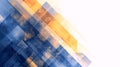 Abstract Geometric Background with Blue and Orange Gradients Royalty Free Stock Photo