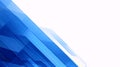 Abstract Blue Geometric Background with Diagonal Lines Royalty Free Stock Photo