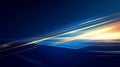 Abstract Blue and Gold Geometric Light Streaks Background Royalty Free Stock Photo