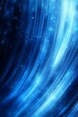 An Abstract Background Featuring Blue Light Rays, Perfect for Applications in Science and Technology Royalty Free Stock Photo