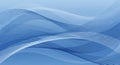 Abstract Blue Waves Background Royalty Free Stock Photo
