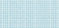 Abstract background featuring hand drawn grid pattern in pastel blue, white. Seamless design resembles woven mesh textile Royalty Free Stock Photo