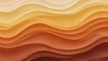 Dynamic Warm Gradient Waves Abstract Background Royalty Free Stock Photo