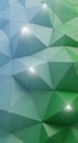 Abstract Geometric Polygonal Background in Blue and Green Tones Royalty Free Stock Photo