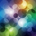 Abstract background featuring overlapping translucent circles in various size Royalty Free Stock Photo