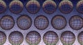 Abstract Spheres in a Grid Royalty Free Stock Photo