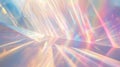 Abstract Prism of Light with Colorful Refractions and Glow Royalty Free Stock Photo