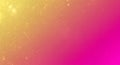 Abstract Gradient Background with Yellow to Pink Transition and Floating Golden Particles Royalty Free Stock Photo