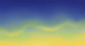 Abstract Gradient Background in Blue Yellow and Green with Soft Blurry Waves image photo Royalty Free Stock Photo