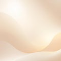 Abstract soft pastel peach and beige flowing wave background with gentle light Royalty Free Stock Photo