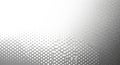Abstract Halftone Dot Pattern Transitioning From White to Gray Speckle dots background Royalty Free Stock Photo