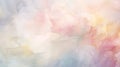 Ethereal Watercolor: Rococo Abstract With Pastel Muted Colors